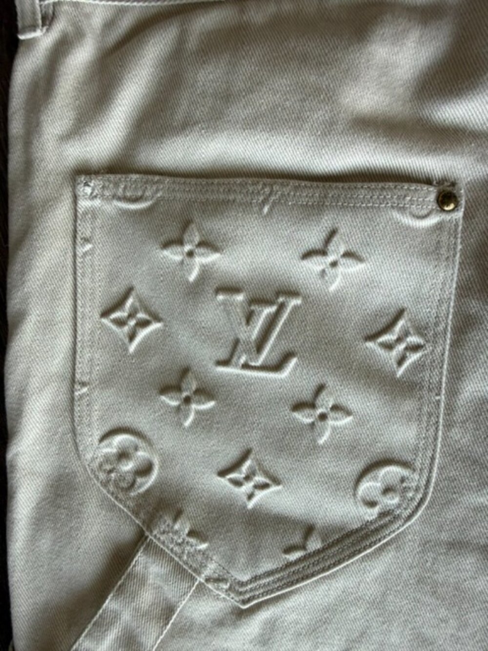 Louis Vuitton Monogram Carpenter Denim Pants View 6